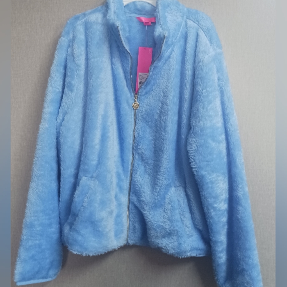 Lilly Pulitzer Ansel Sherpa Full Zip
